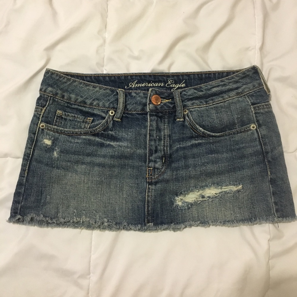 American Eagle Mini Jean Skirt
